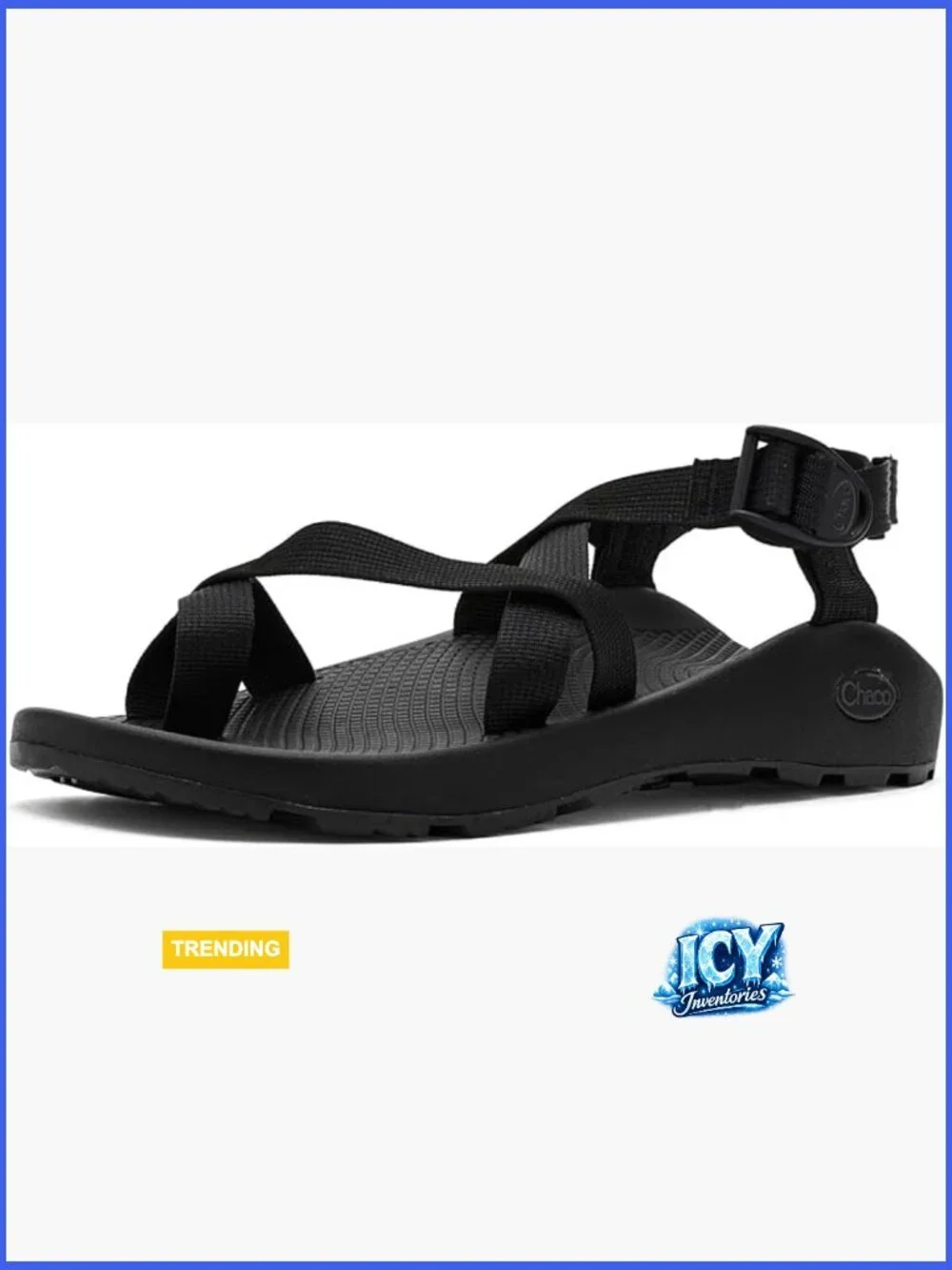 Men's Athletic Sandal with Adjustable Straps, LUVSEAT Footbed, ChacoGrip Outsole